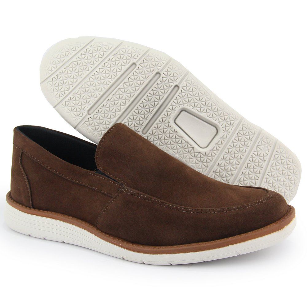 Sapato Oxford Couro Legítimo Calce Fácil - Café Ca... - NOTORIAN'S SHOP