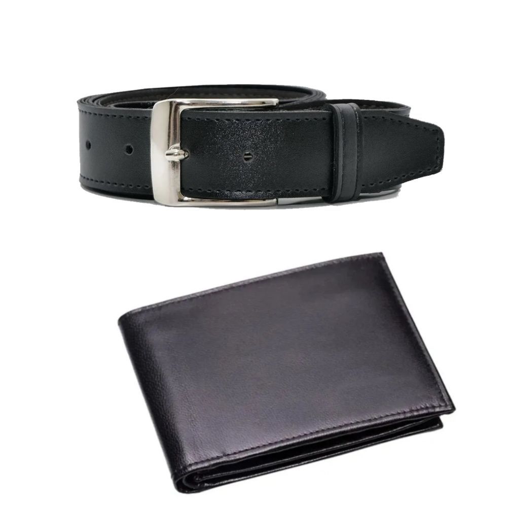 Kit Carteira e Cinto Preto - NOTORIAN'S SHOP