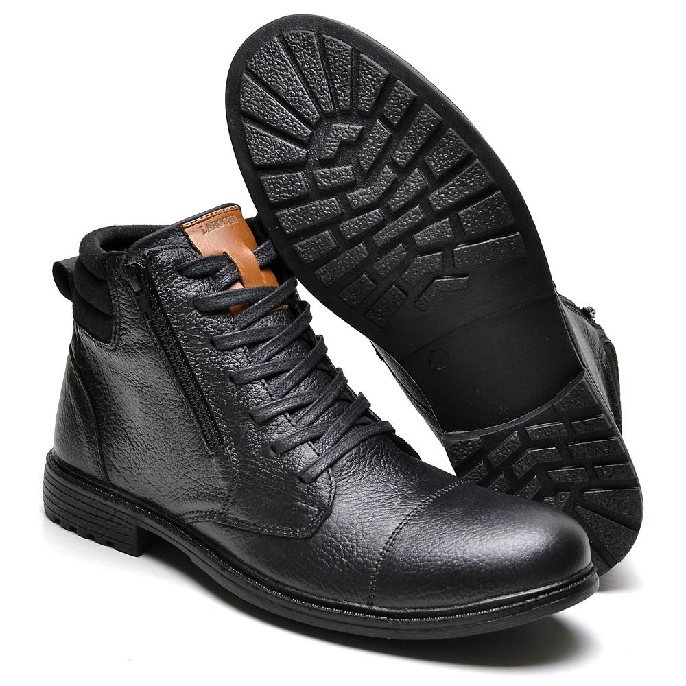 Bota Masculina Casual Coturno em Couro Legítimo - ... - NOTORIAN'S SHOP