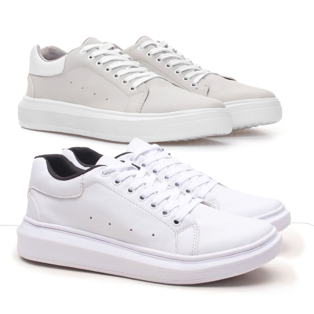 2 Sapatênis Masculino Maqueen Notorian Sola Alta -... - NOTORIAN'S SHOP