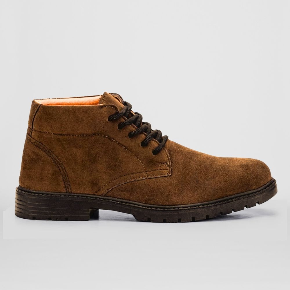 Bota Lançamento Michigan Masculina Couro Camurça e... - NOTORIAN'S SHOP