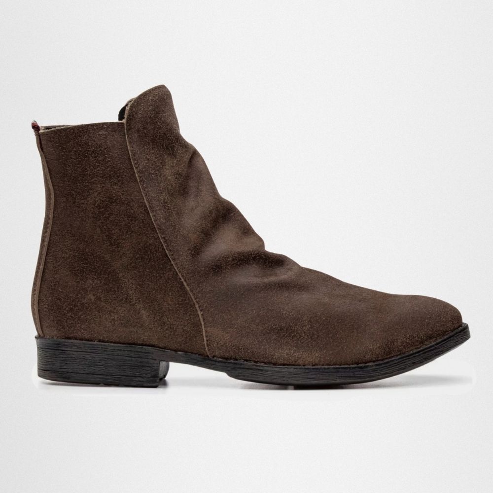 Bota Masculina Shelby em Couro Legitimo - Café - NOTORIAN'S SHOP