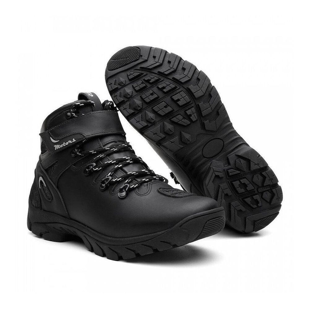 Bota Masculina Kronos em Couro Legítimo Motociclis... - NOTORIAN'S SHOP
