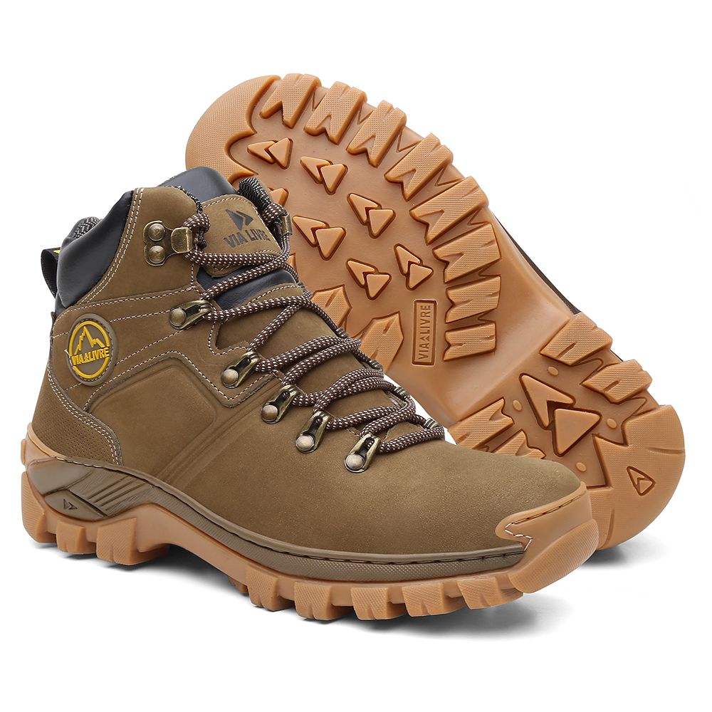 Bota Masculina Adventure Raven em Couro Legítimo -... - NOTORIAN'S SHOP