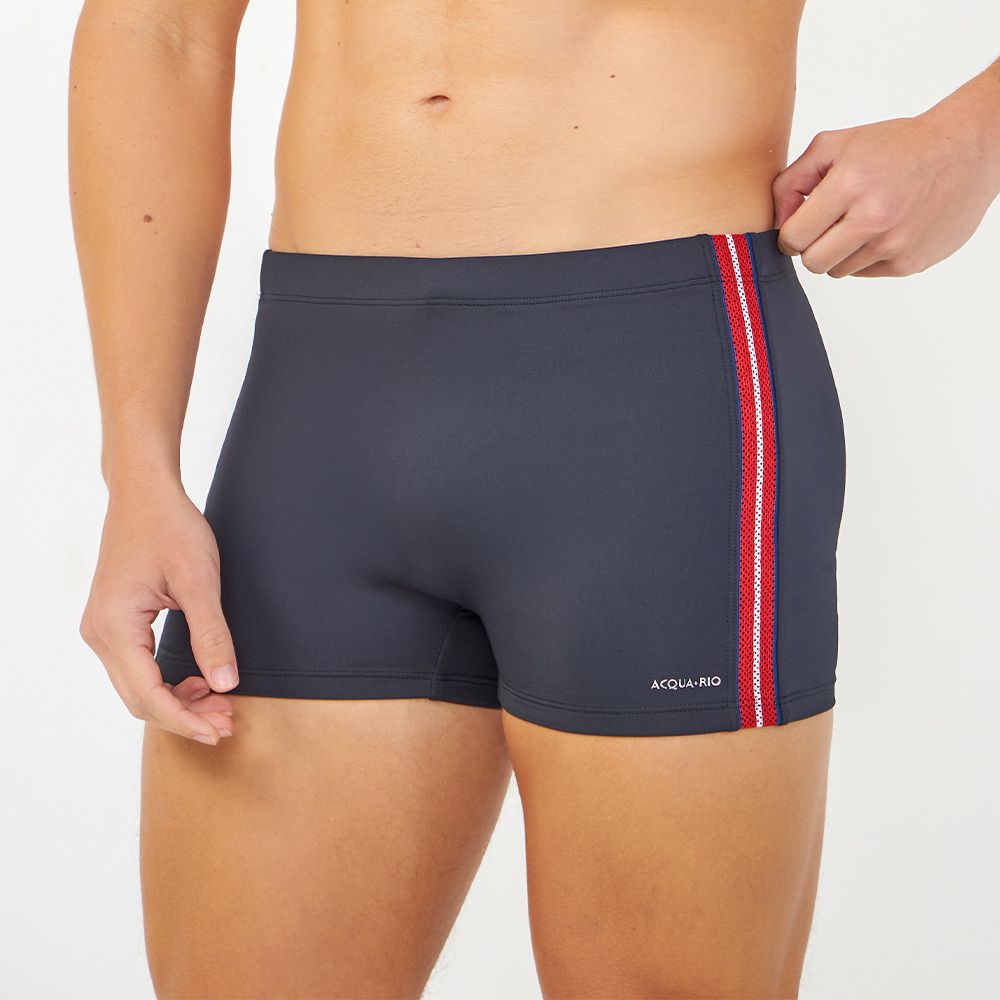 SUNGA BOXER COM LISTRA PRETO