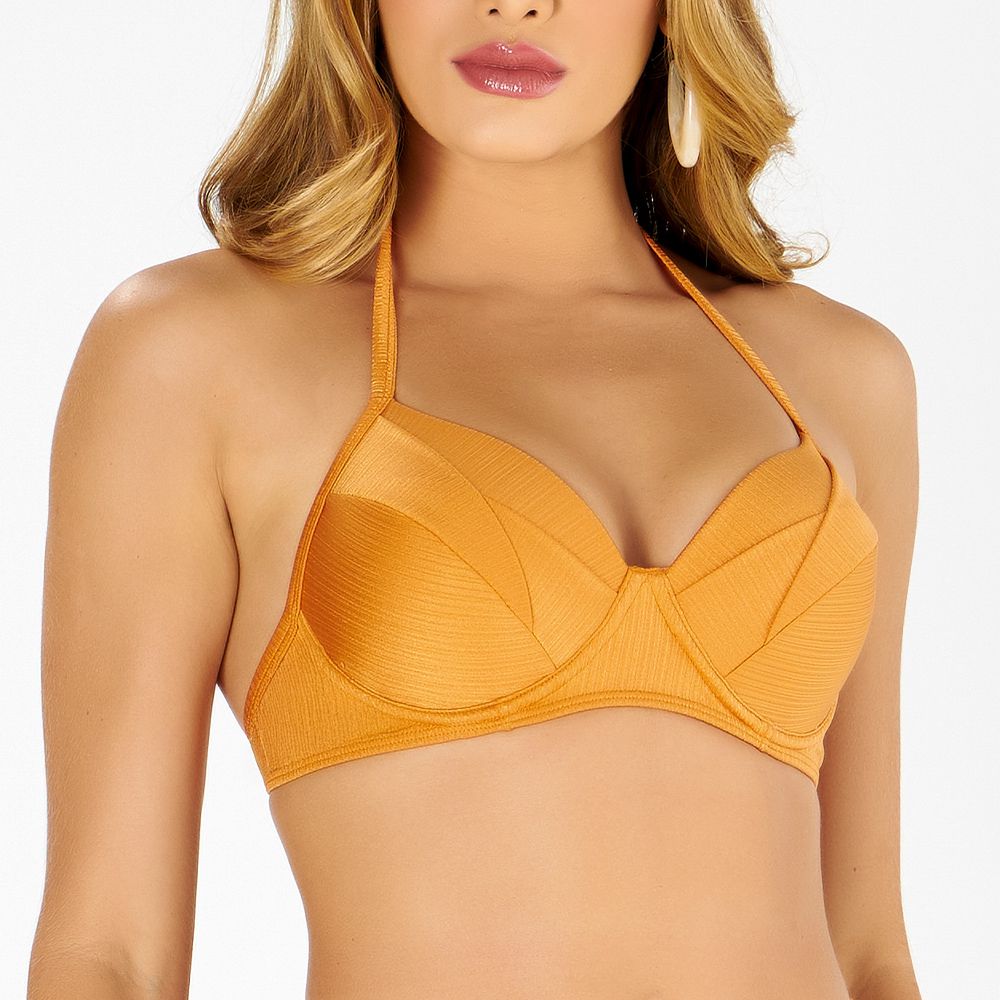 TOP COM BOJO E PREGAS COCO QUEIMADO