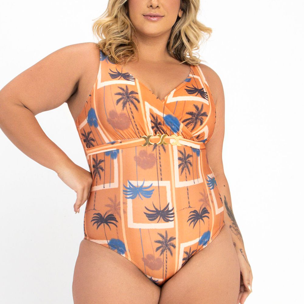 MAIÔ MODELADOR ESTAMPADO MATA DOS COCAIS