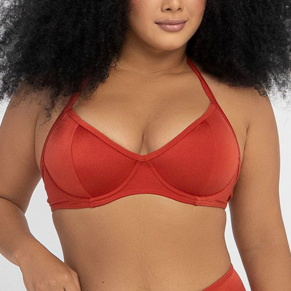 TOP MEIA TAÇA PLUS LISO TERRA