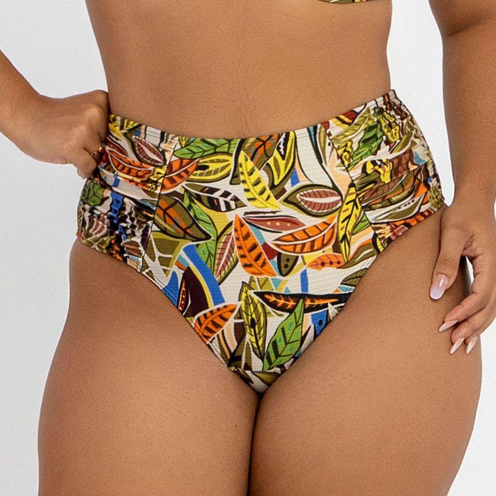 BIQUINI MAX DRAPEE ESTAMPADO ZB FLORESTA VERDE