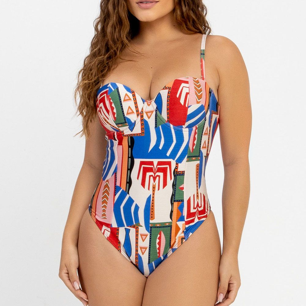 MAIO BUSTIE COM BOJO ESTAMPADO ZB LITORANEA