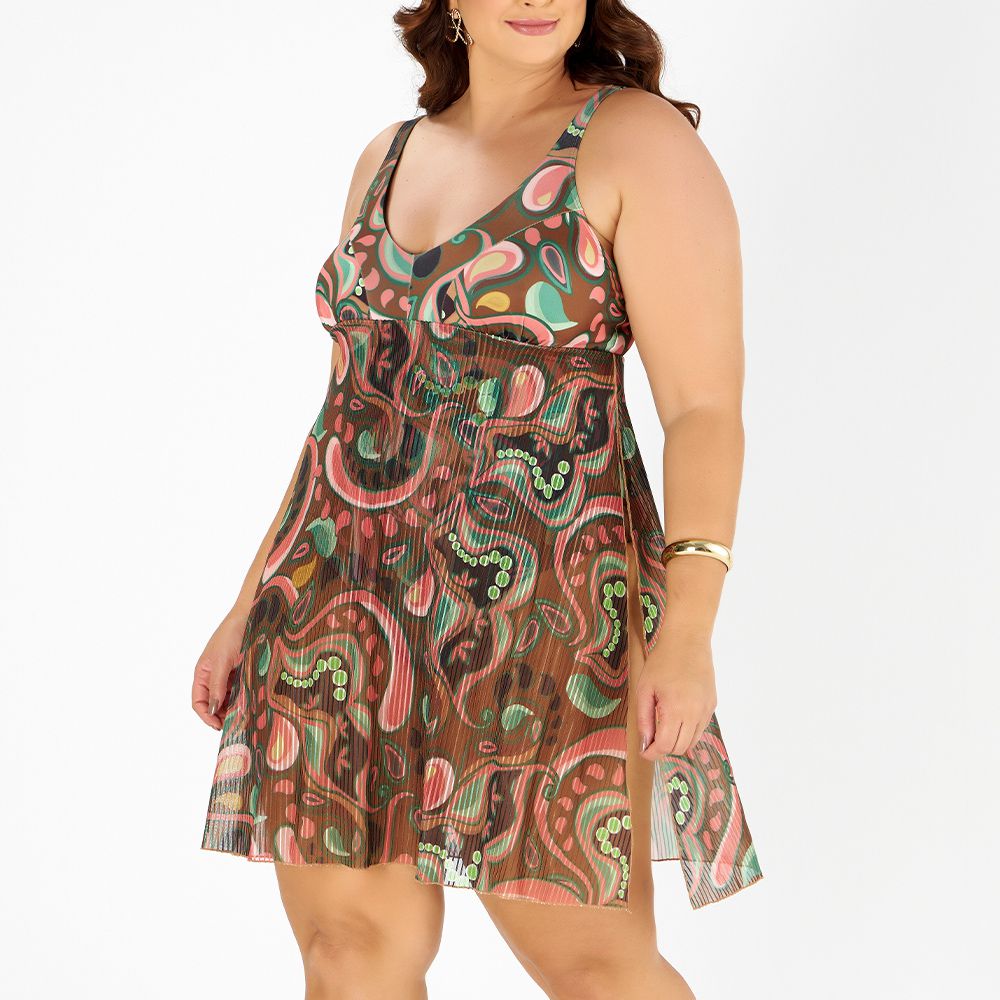 MAIO SAIDA SEM BOJO PLUS NATUREZA PSICODELICA