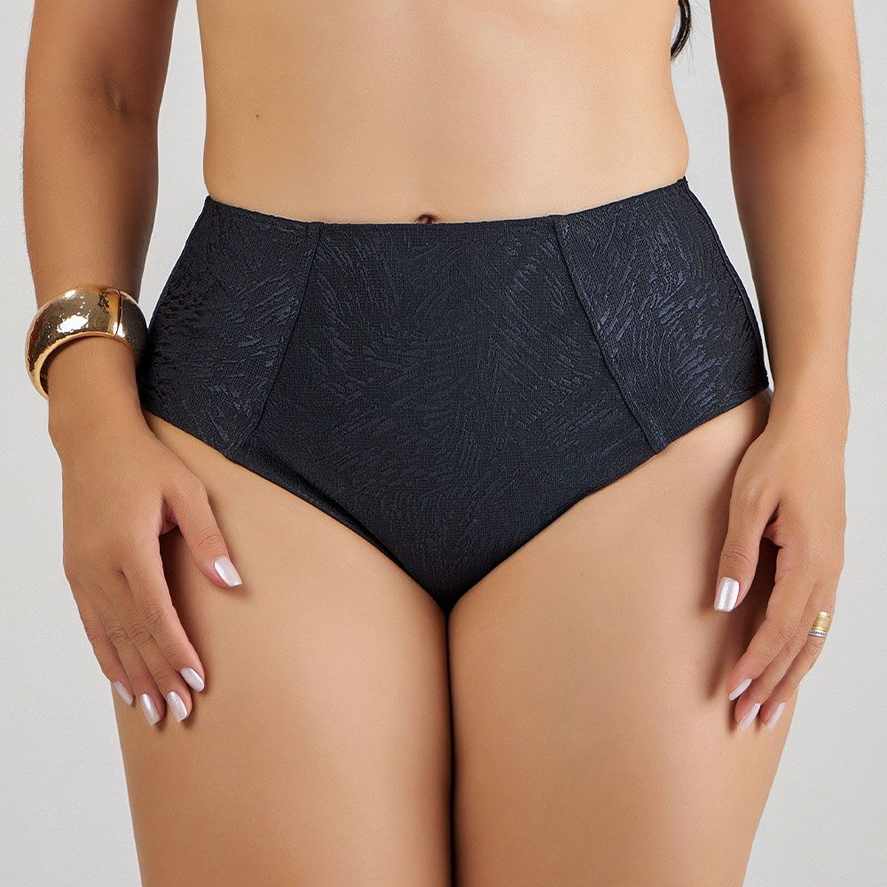 BIQUINI MAX CURVES ZERO BARRIGA PRETO