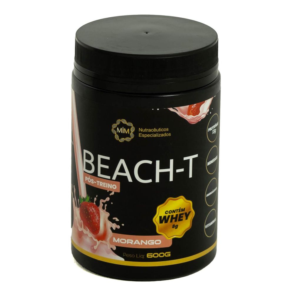 Pós-Treino Beach-T |Morango - Beach-T Pré-Treino