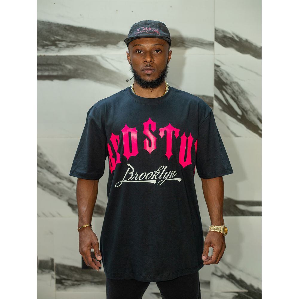 CAMISETA OVERSIZED BED STUY BROOKLYN-ROSE - BED STUY BROOKLYN