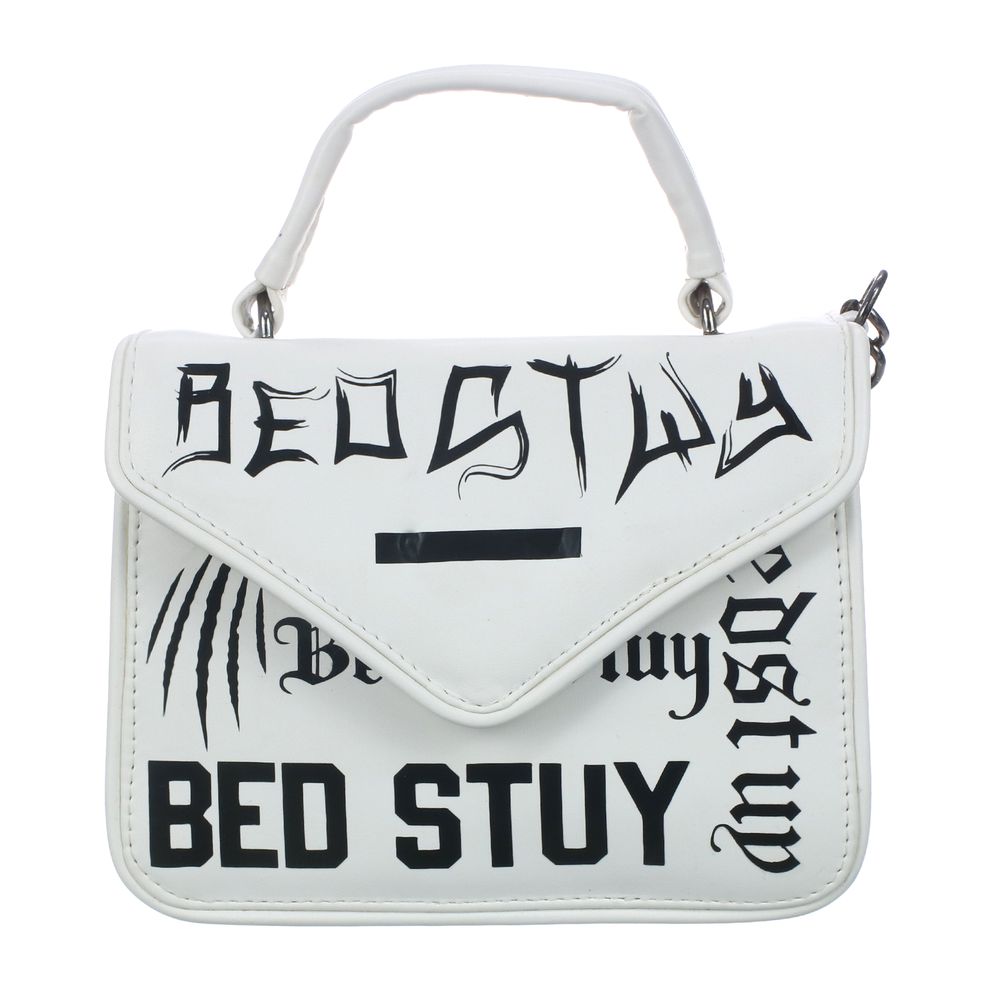 BOLSA BED STUY ROSA BRANCO - BED STUY BROOKLYN