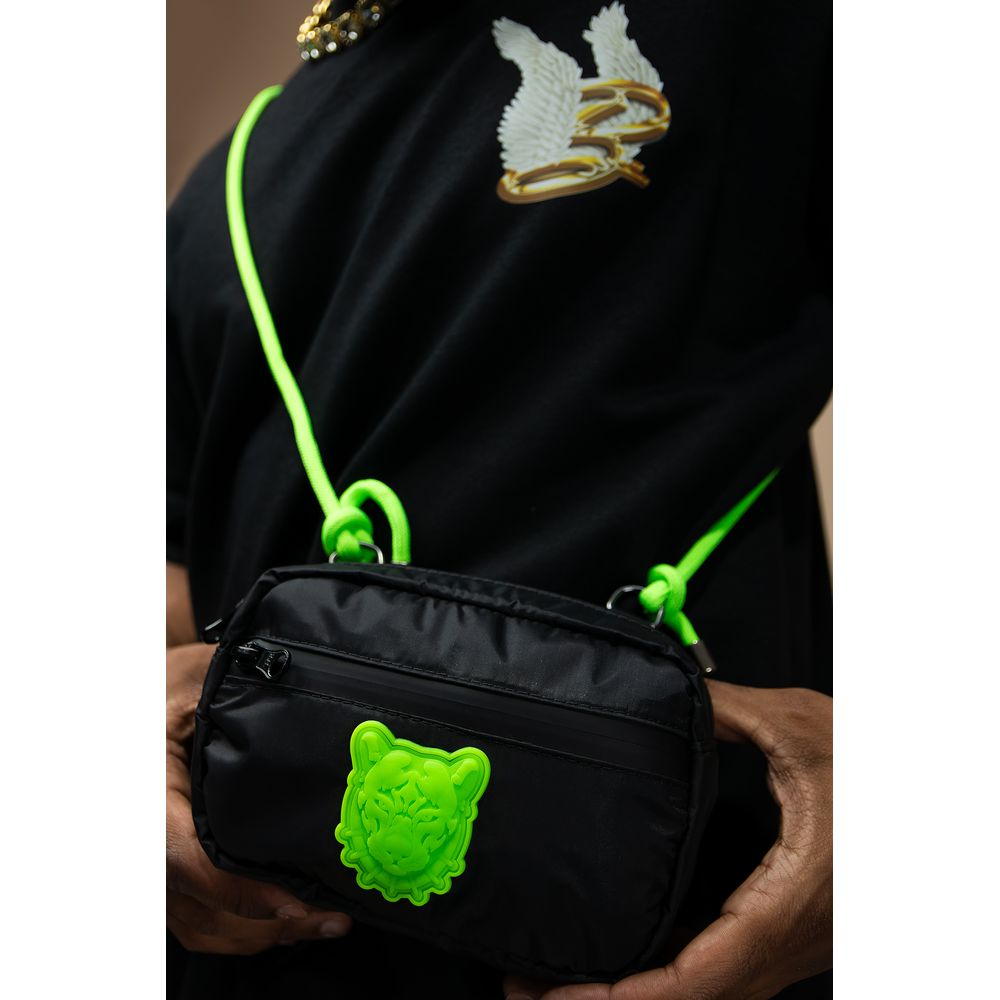 SHOULDER BAG GREEN PANTHER - BED STUY BROOKLYN