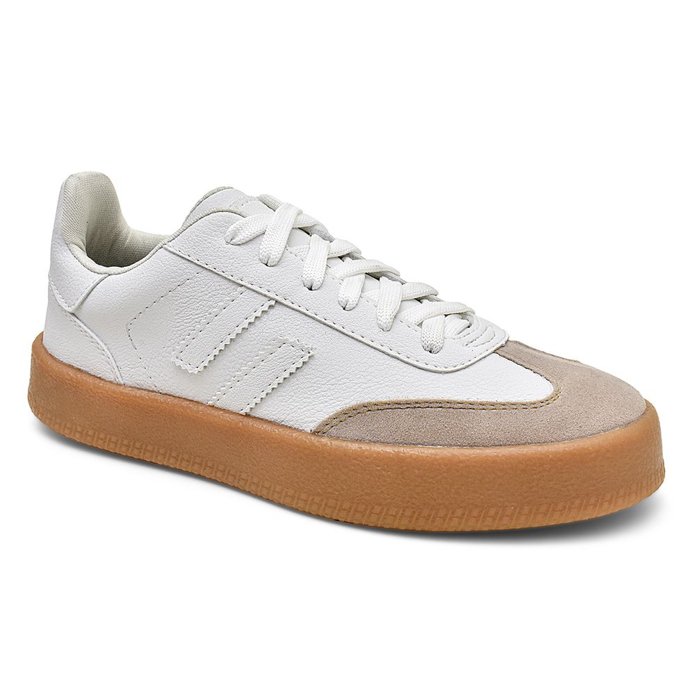 Tênis Feminino Casual Lauren Branco - BKARELLUS