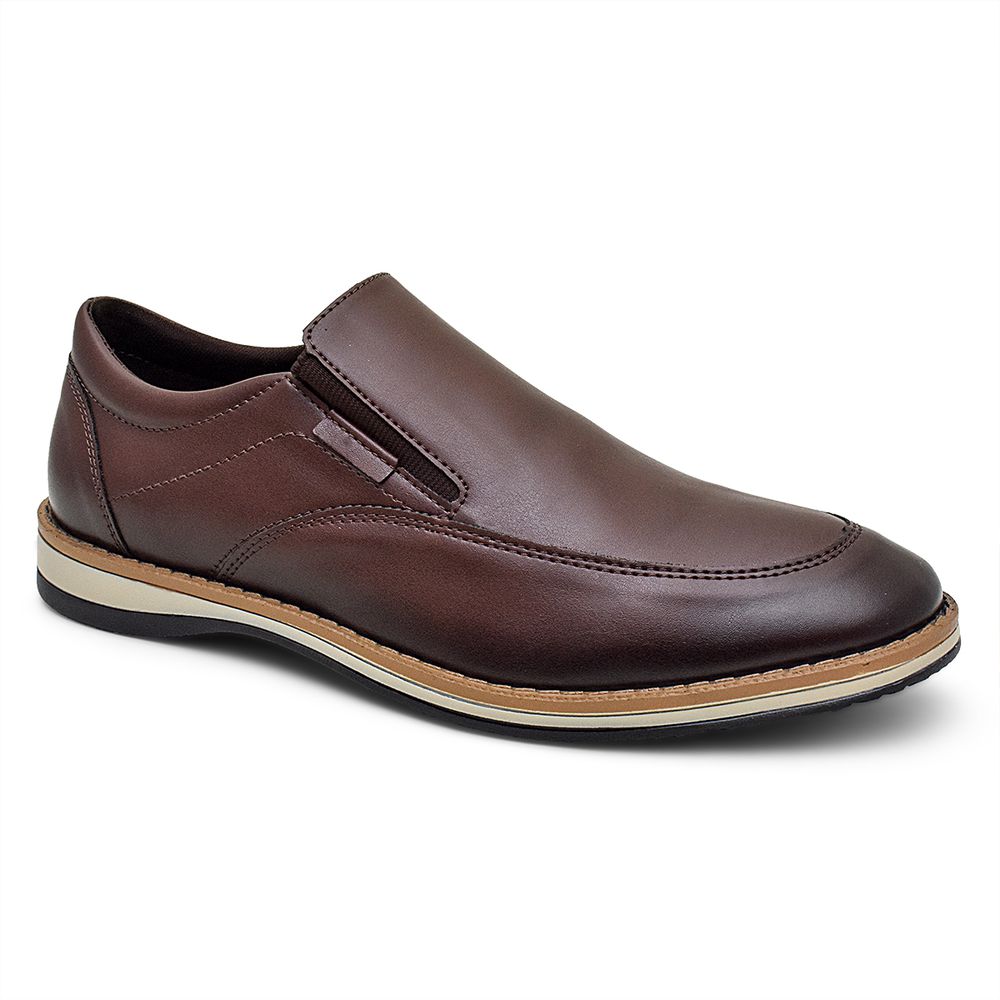 Sapato Casual Milão Chocolate - BKARELLUS