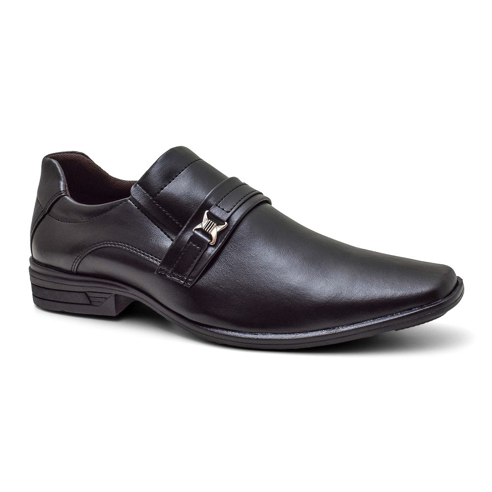 Sapato Social Stiffer Preto - BKARELLUS