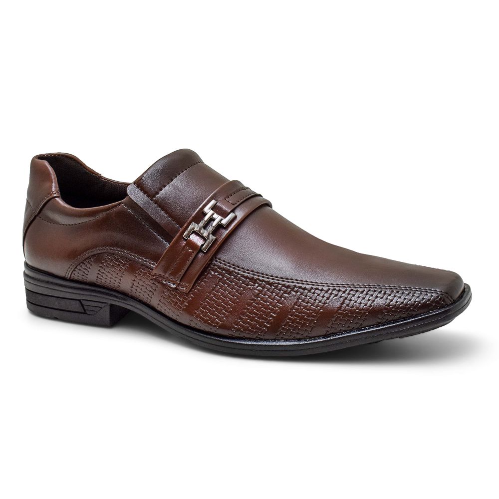 Sapato Social Phillipe Chocolate - BKARELLUS