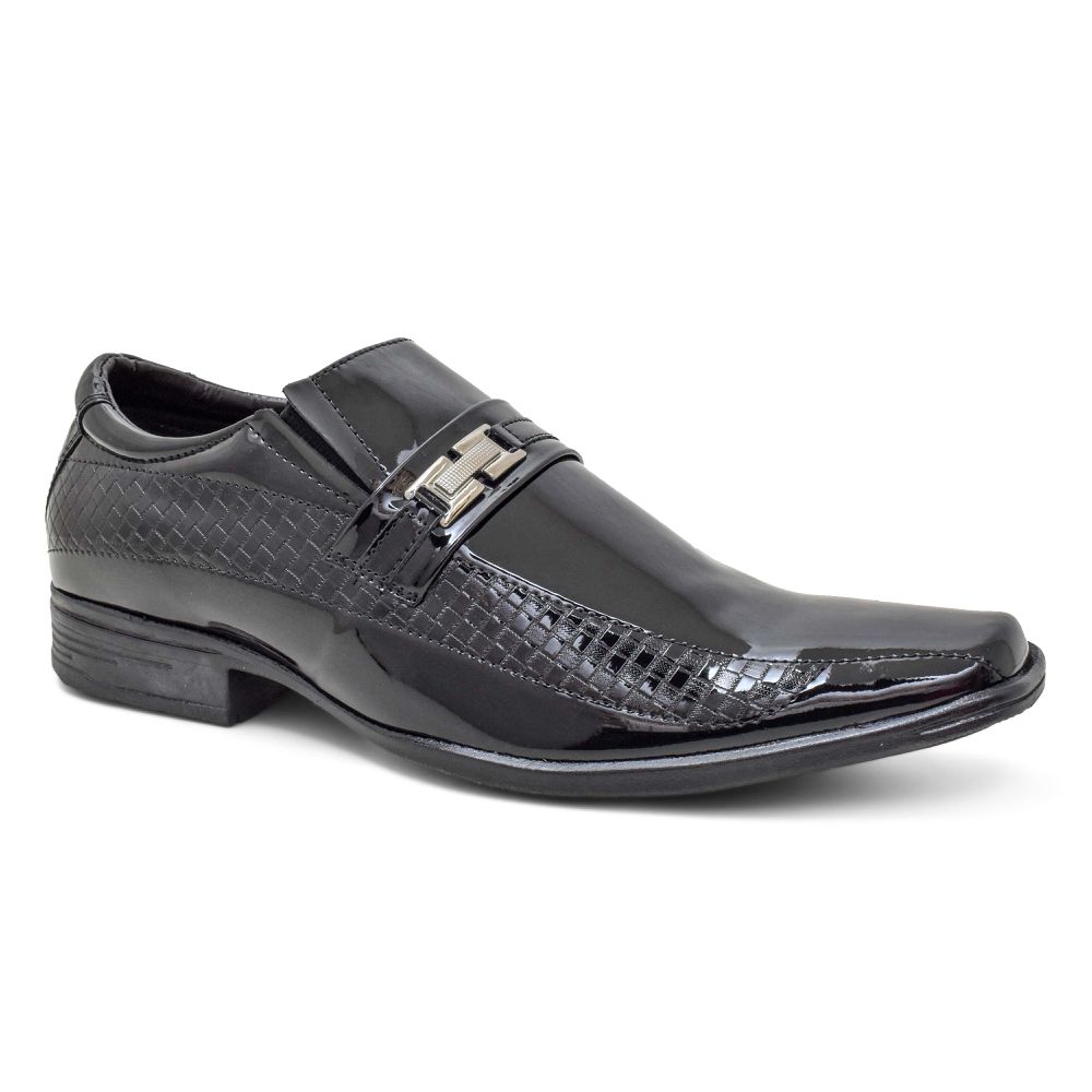 Sapato Social Donatello Preto - BKARELLUS