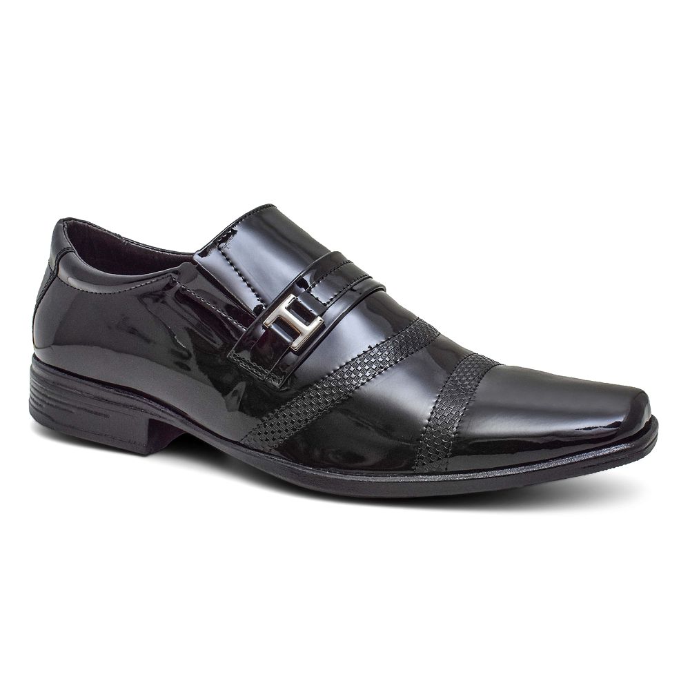 Sapato Social Charles Preto - BKARELLUS
