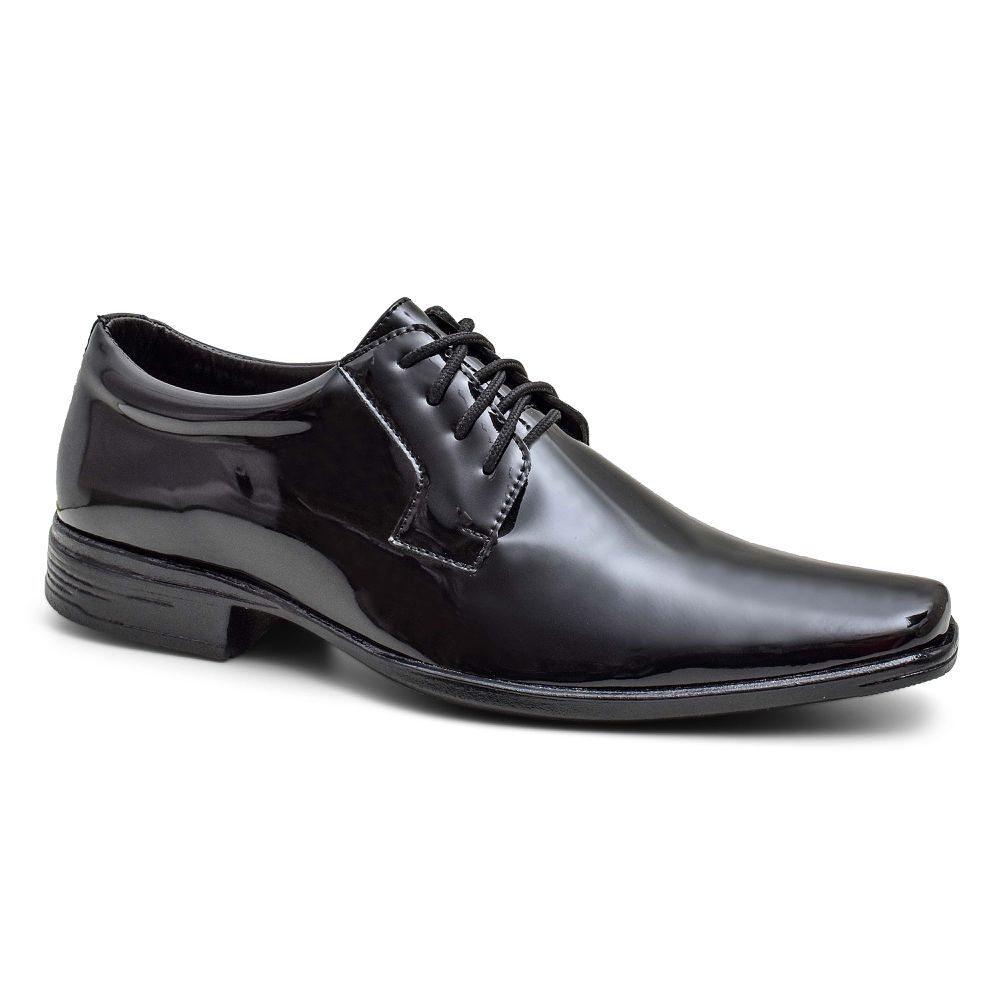 Sapato Social Steever Preto - BKARELLUS