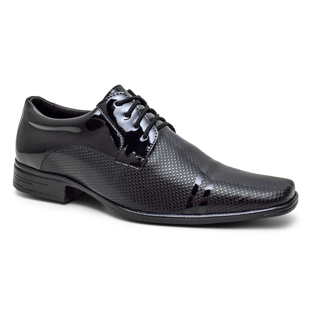 Sapato Social Vick Preto - BKARELLUS