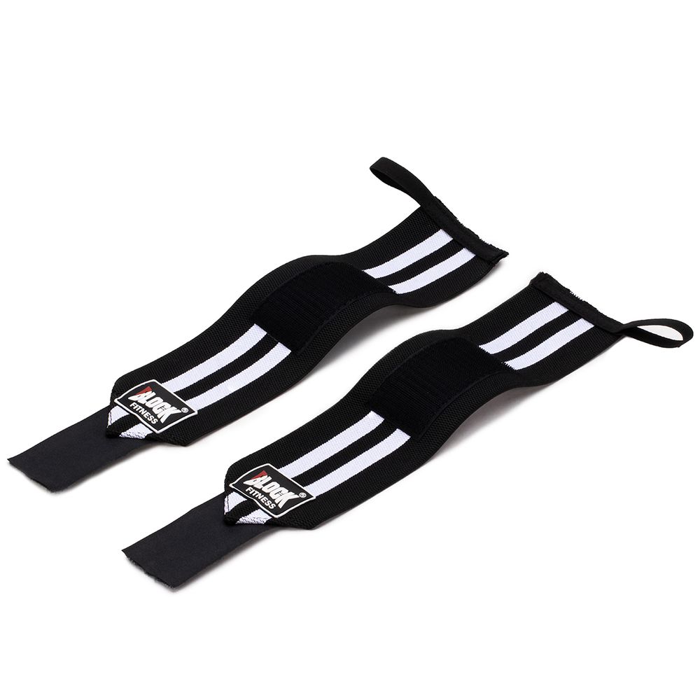 Munhequeira De Elastico Lpo - Branco - BLOCK FITNESS