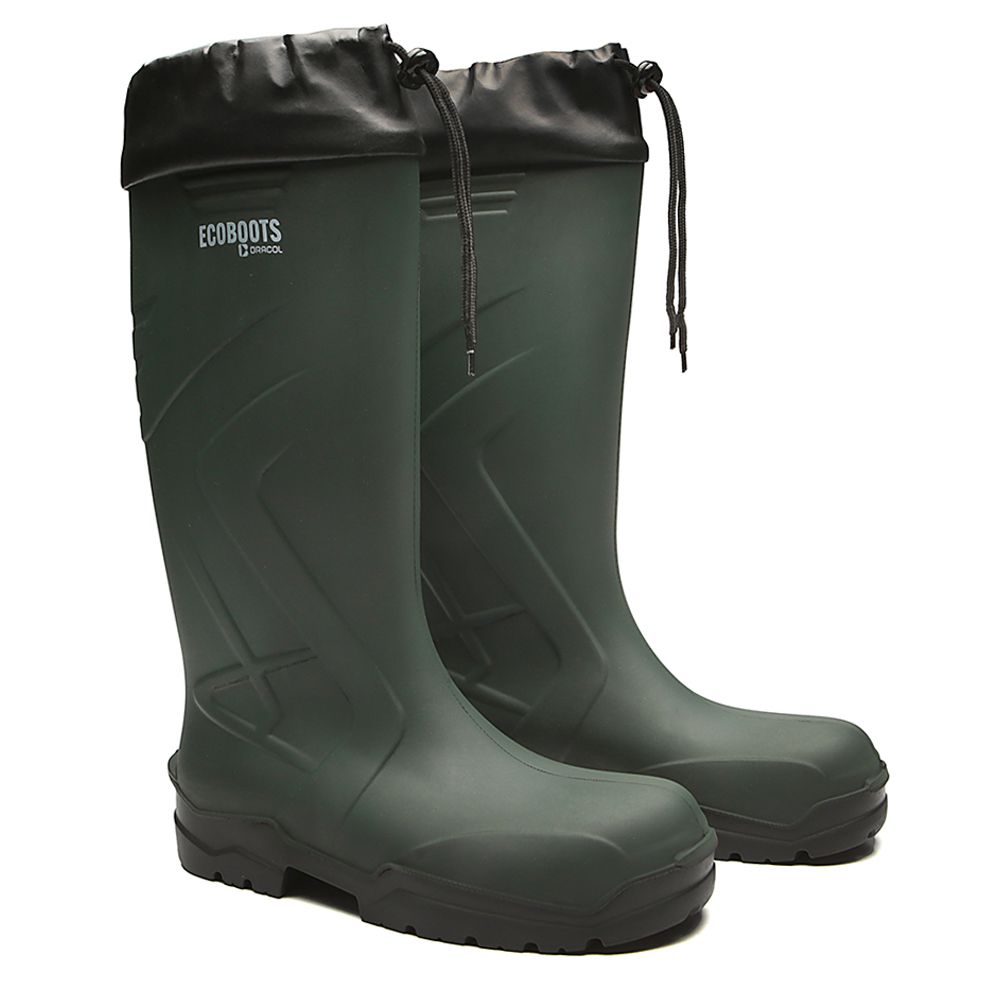 POLYTECH CANO LONGO VERDE SOLADO PRETO 