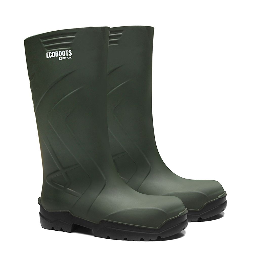 POLYTECH LONGO SEM FORRO PRETO E VERDE 