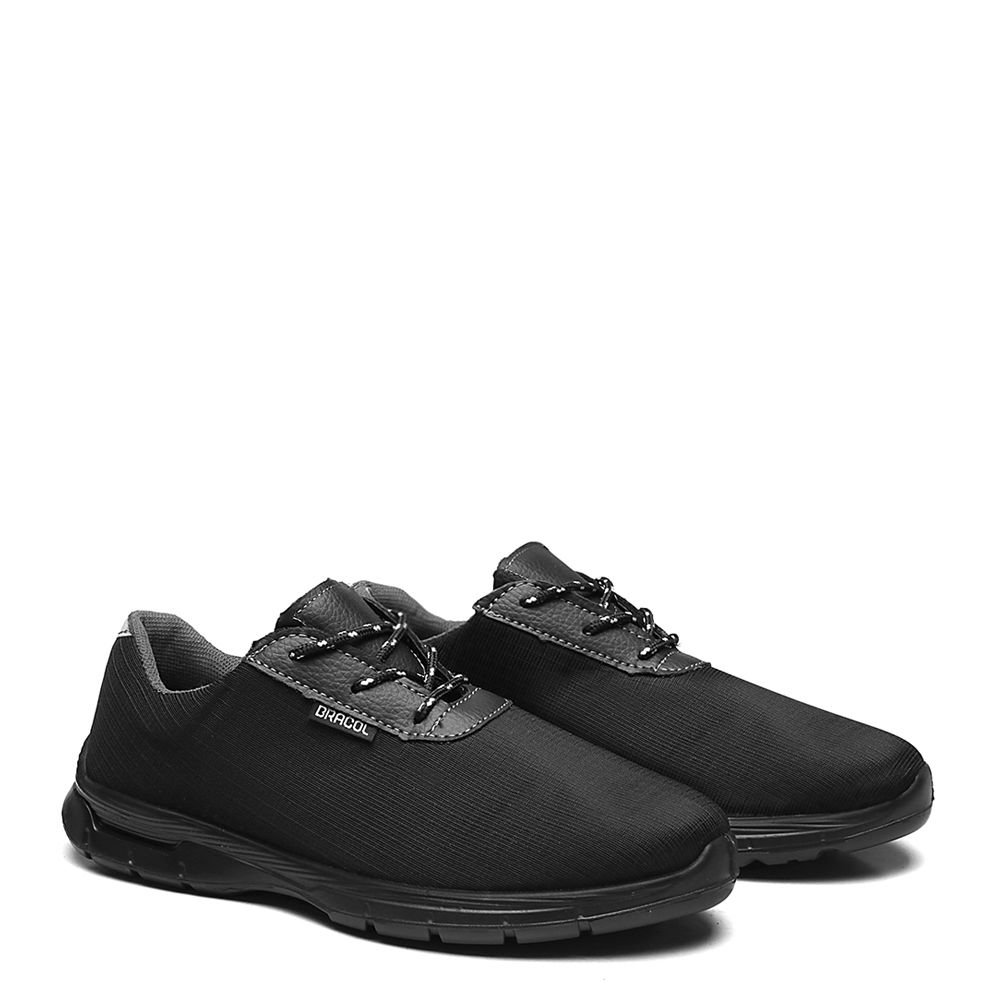 BGAM TÊNIS DE AMARRAR MICROFIBRA PRETO 