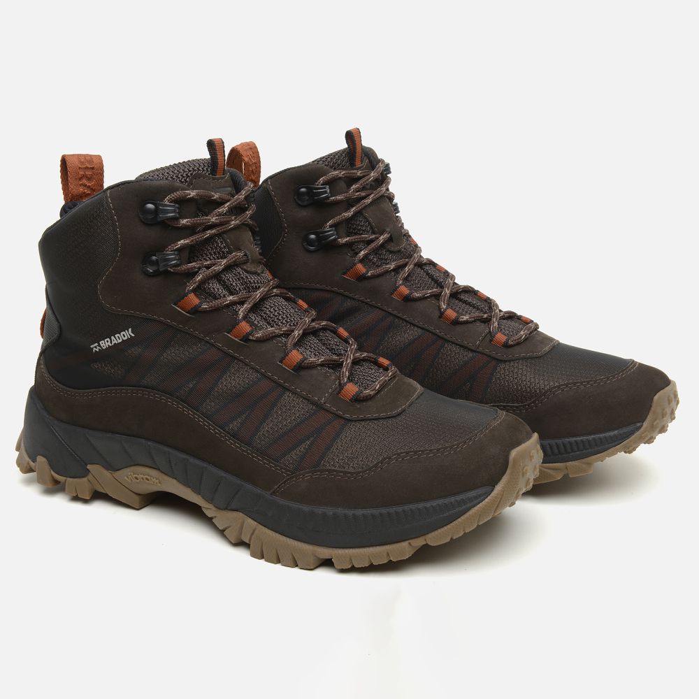 Bota Alpes Hi Brown