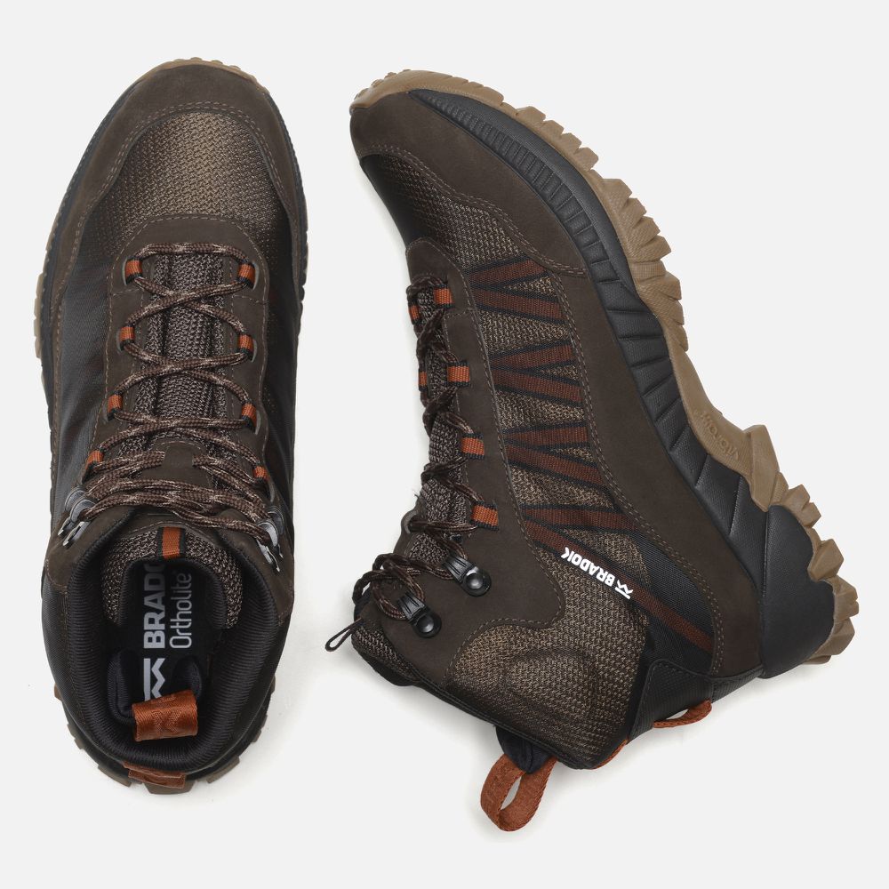 Bota Alpes Hi Brown