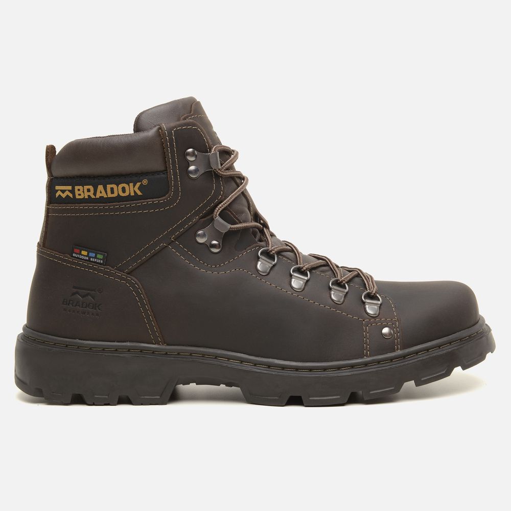 Bota Work Boot Brown - Loja Oficial Bradok®