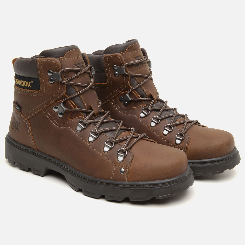 Bota Work Boot Conhaque