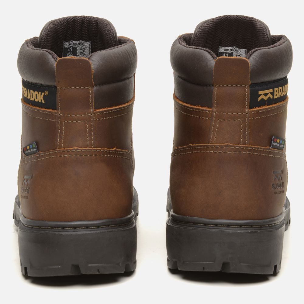 Bota Work Boot Conhaque