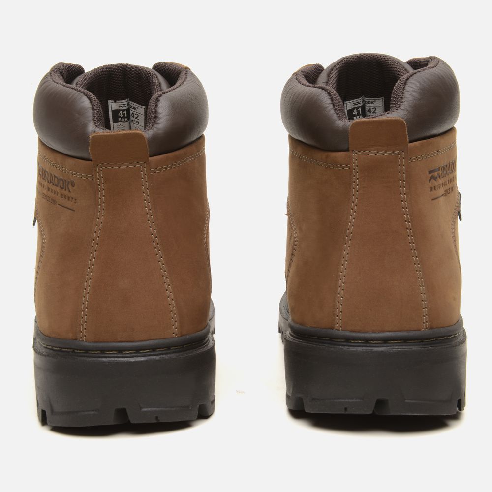 Bota Work Safe Terracota