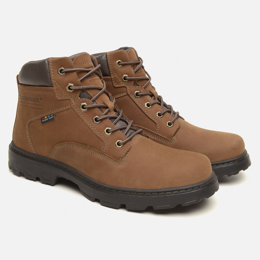 Bota Work Safe Terracota