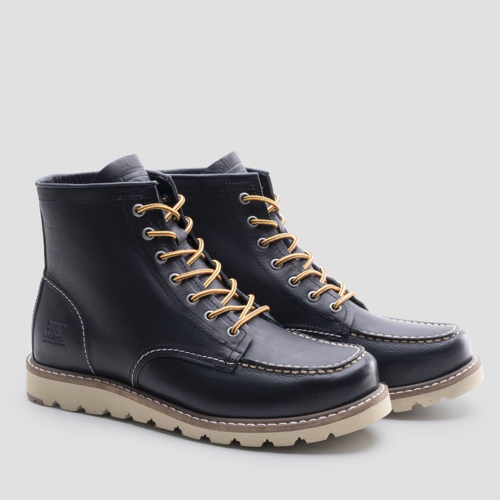 Bota Moc Toe Beckman Preto