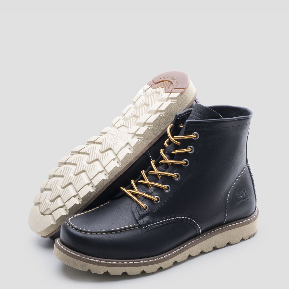 Bota Moc Toe Beckman Preto