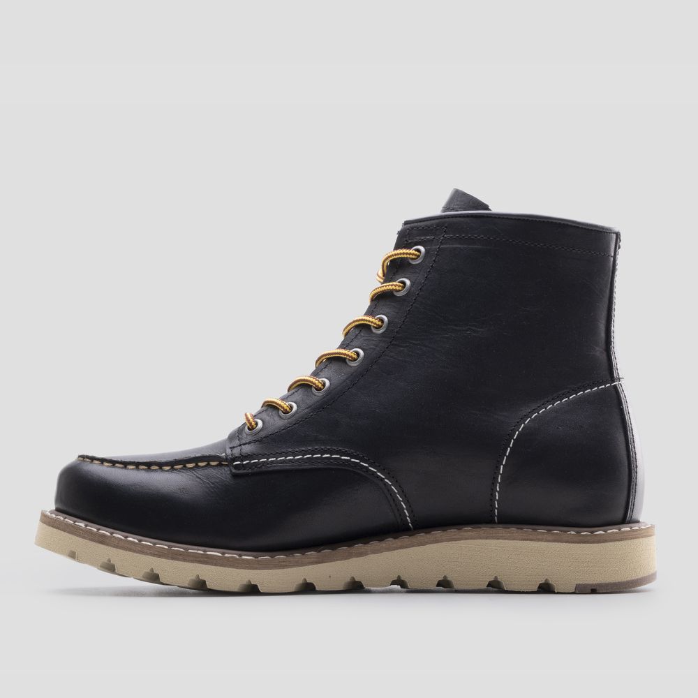 Bota Moc Toe Beckman Preto