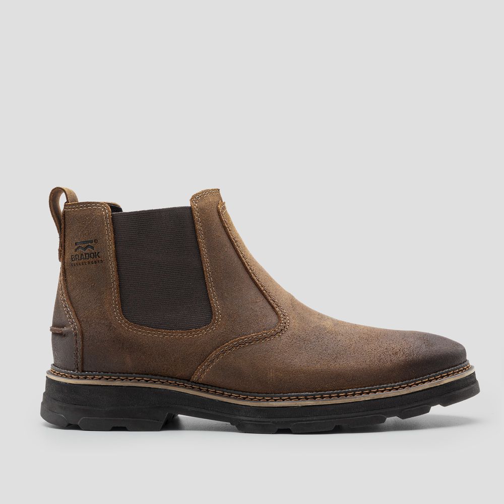 Bota Britton Chelsea Hunter Bull Castor - Loja Oficial Bradok®
