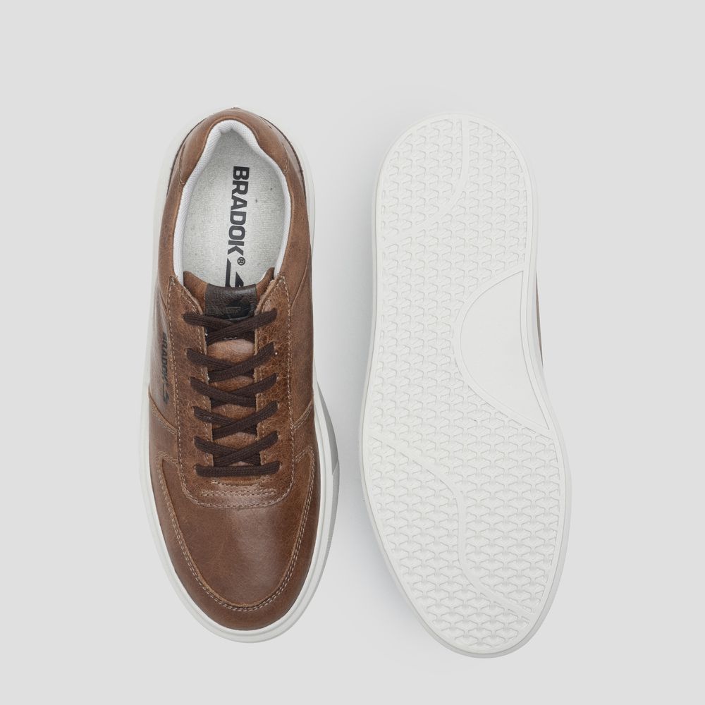 Tênis Hull Retro Conhaque