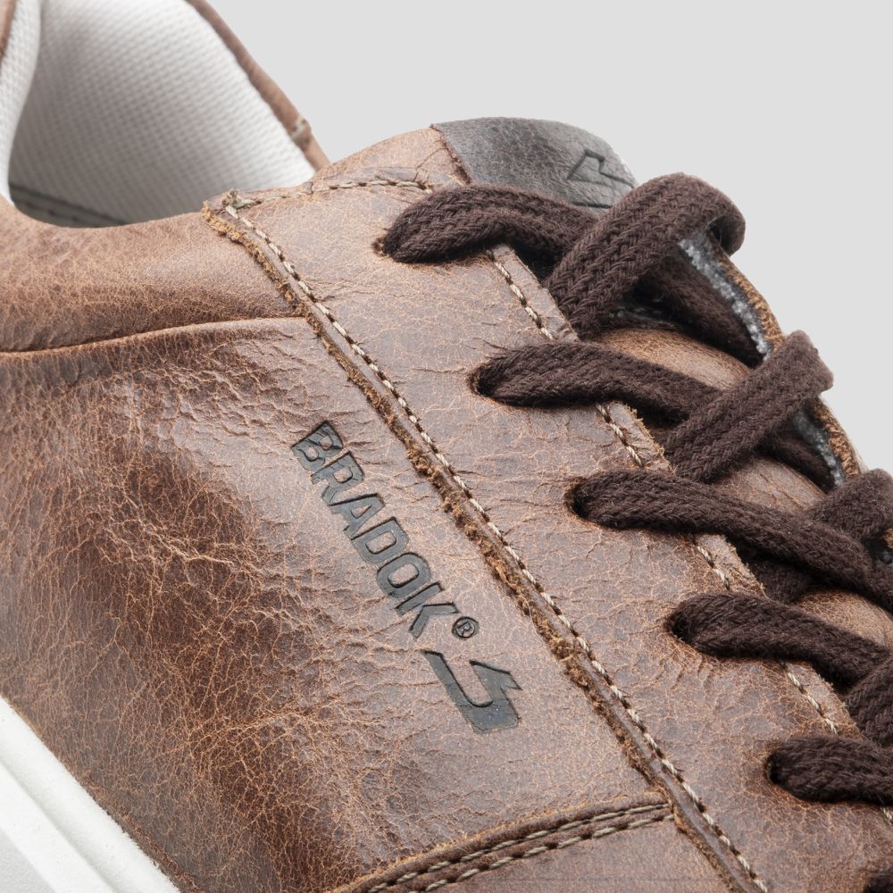 Tênis Hull Retro Conhaque