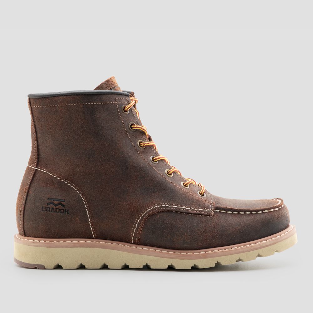 Bota Beckman Moc Toe Hunter Bull Café