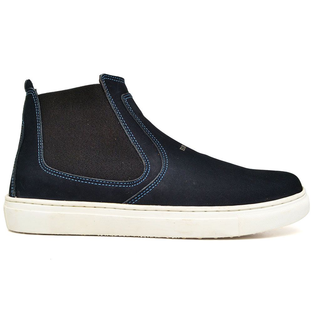 Bota Casual Rios Masculina Conforto Dia A Dia Azul - BRETÃO STORE