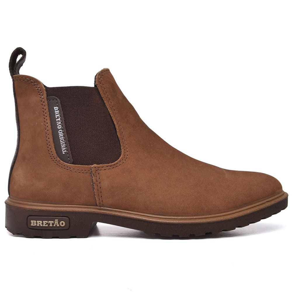 Botina Masculina Chelsea Solado Monte Carlo Rato - BRETÃO STORE