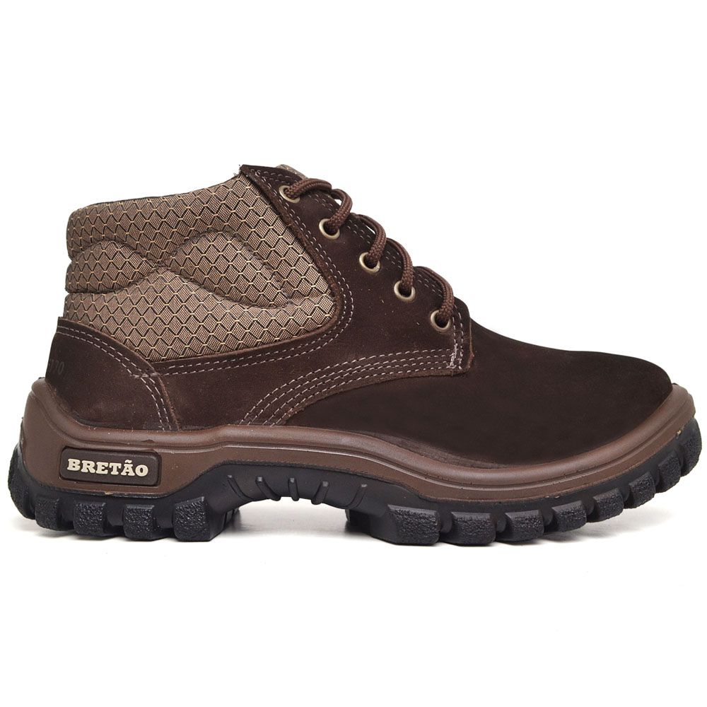 Bota de Segurança Nobuck Bidensidade Lançamento - BRETÃO STORE