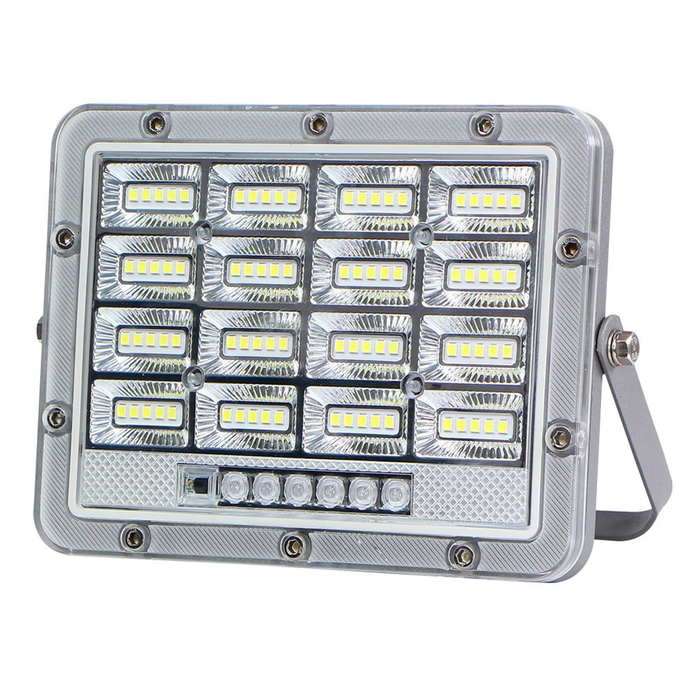 Refletor Led Solar 50W 6500K Com Painel e Controle Remoto | Broketto ...